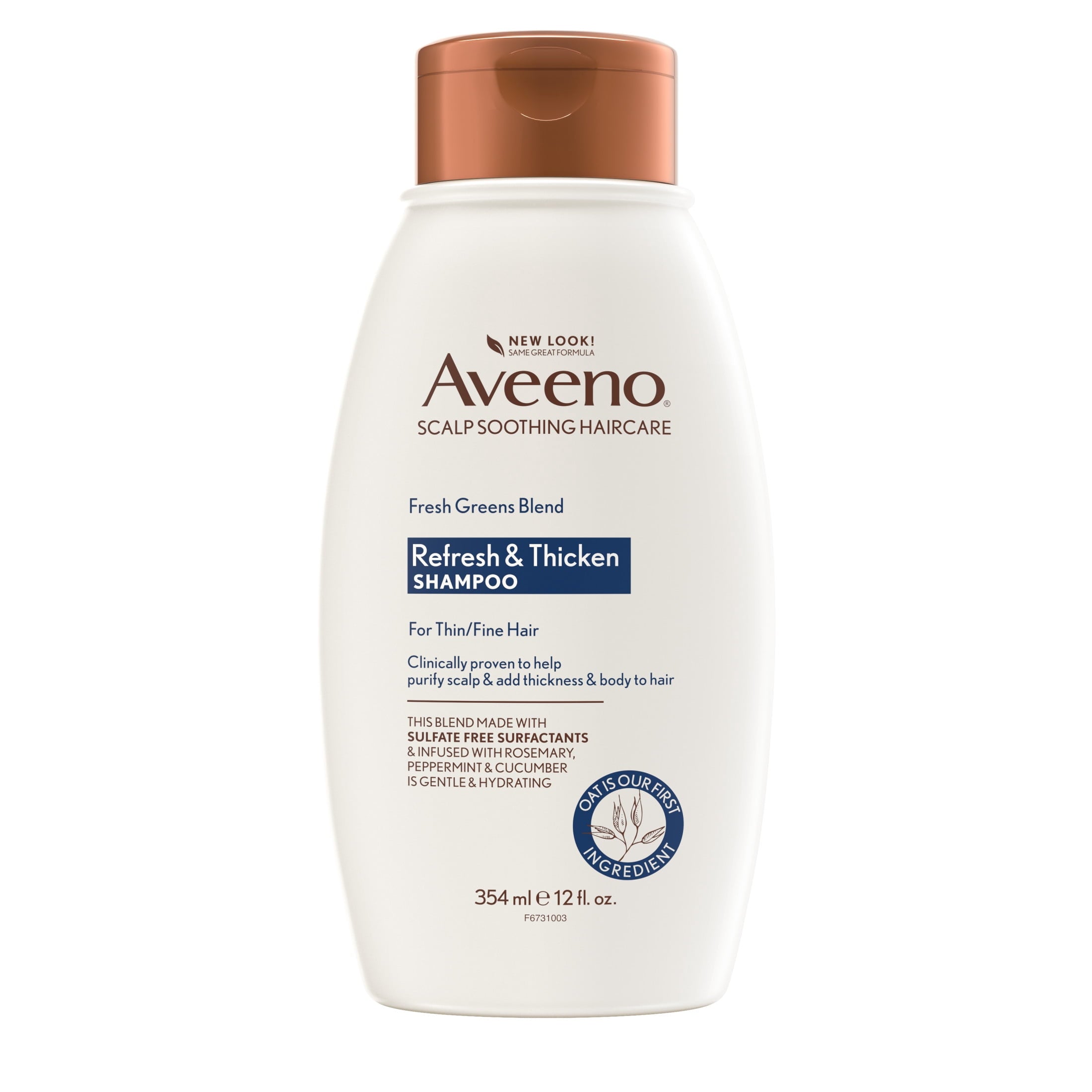 Cucumber & Rosemary Natural Volumizing Shampoo