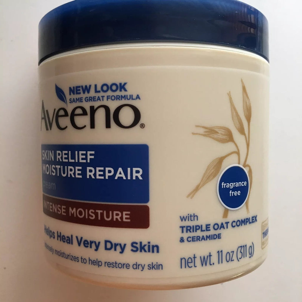 Aveeno Skin Relief Intense Moisture Repair Body Cream 11 oz - 2 Pack