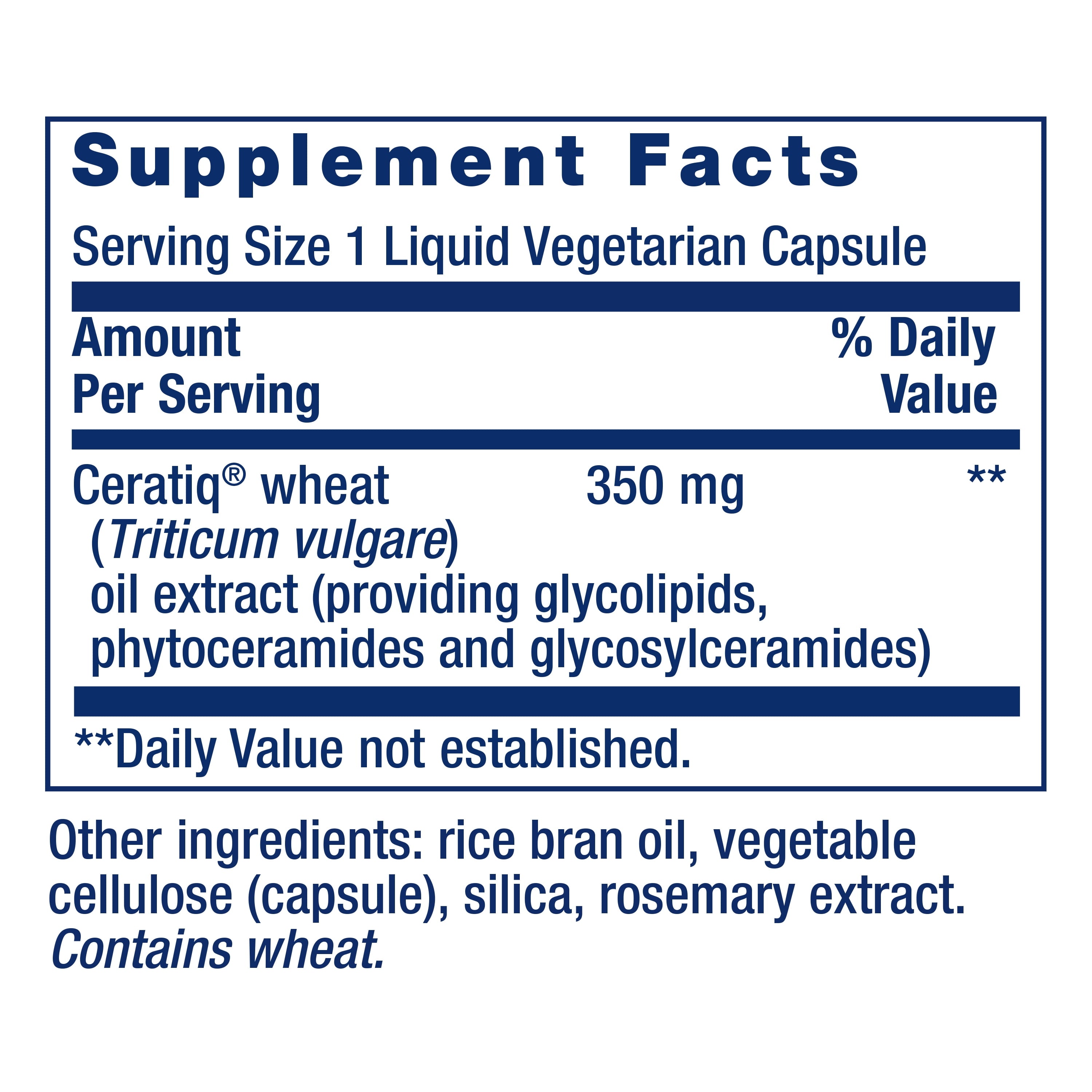 Life Extension Skin Restoring Ceramides – Wheat Oil Extract – Hydrates & Smooths the Appearance of Fine Lines & Wrinkles – Gluten-Free, Non-GMO, 1-Daily, Vegetarian – 30 Liquid Capsules