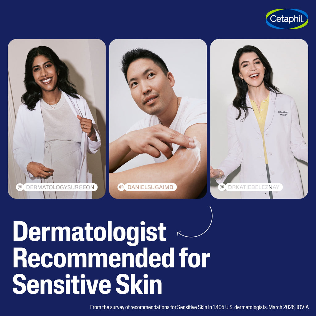 CETAPHIL Repair & Renew PM Face Serum for Stressed Sensitive Skin, Hyaluronic Acid and Powerful Anxtioxidants, 1 fl oz