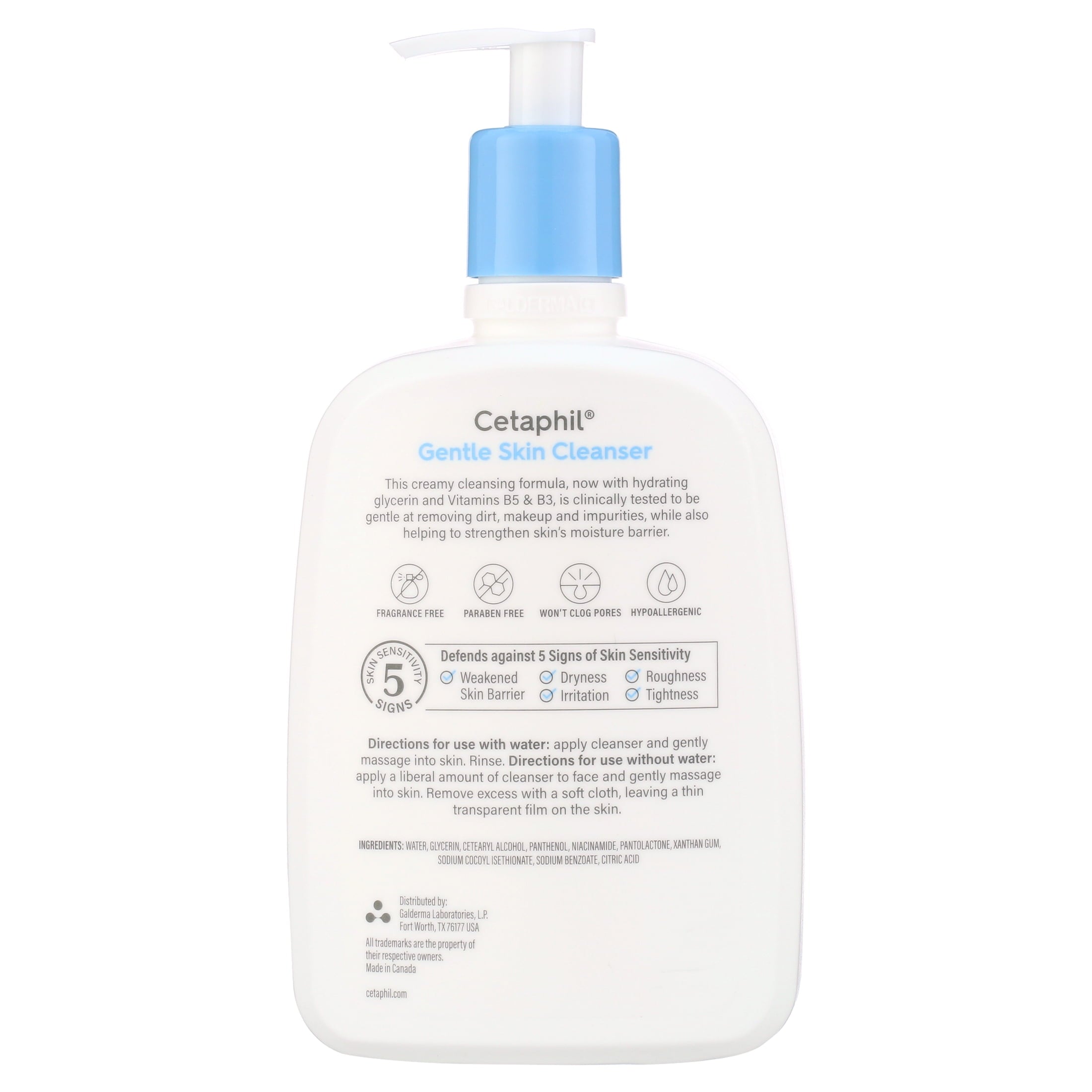 Cetaphil Gentle Skin Cleanser, 20 Oz, 2 Ct