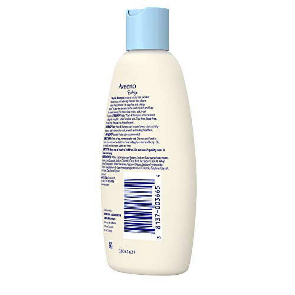 AVEENO Baby Wash and Shampoo 8 oz