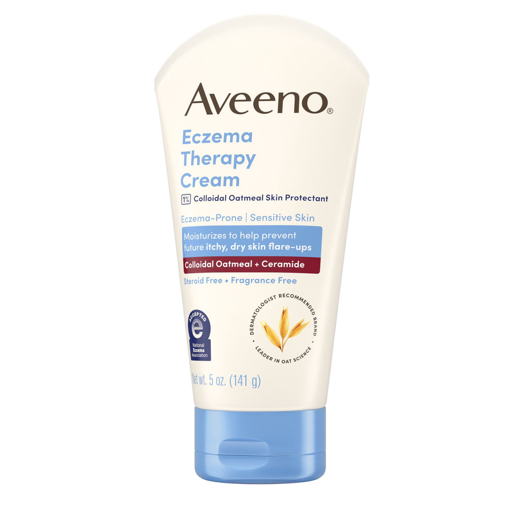 Aveeno Eczema Therapy Daily Soothing Body Cream, Steroid-Free, 5 oz