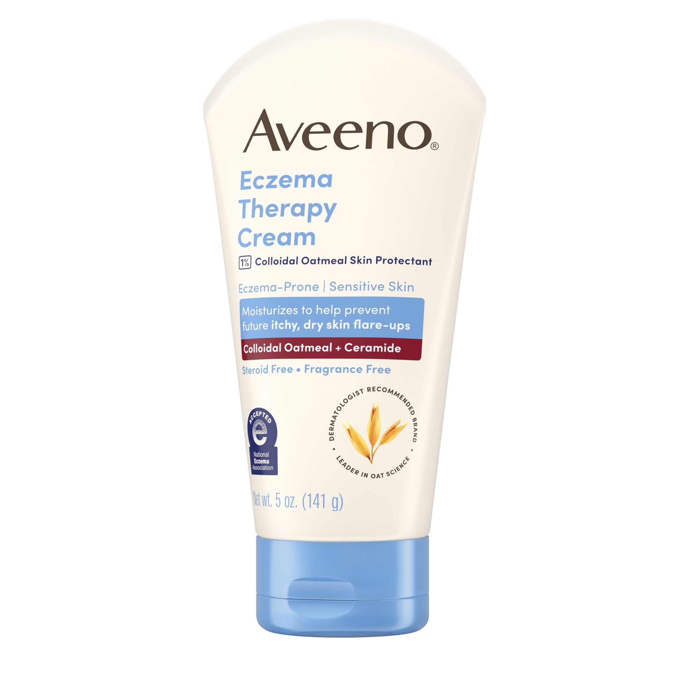 Aveeno Eczema Therapy Daily Soothing Body Cream, Steroid-Free, 5 oz