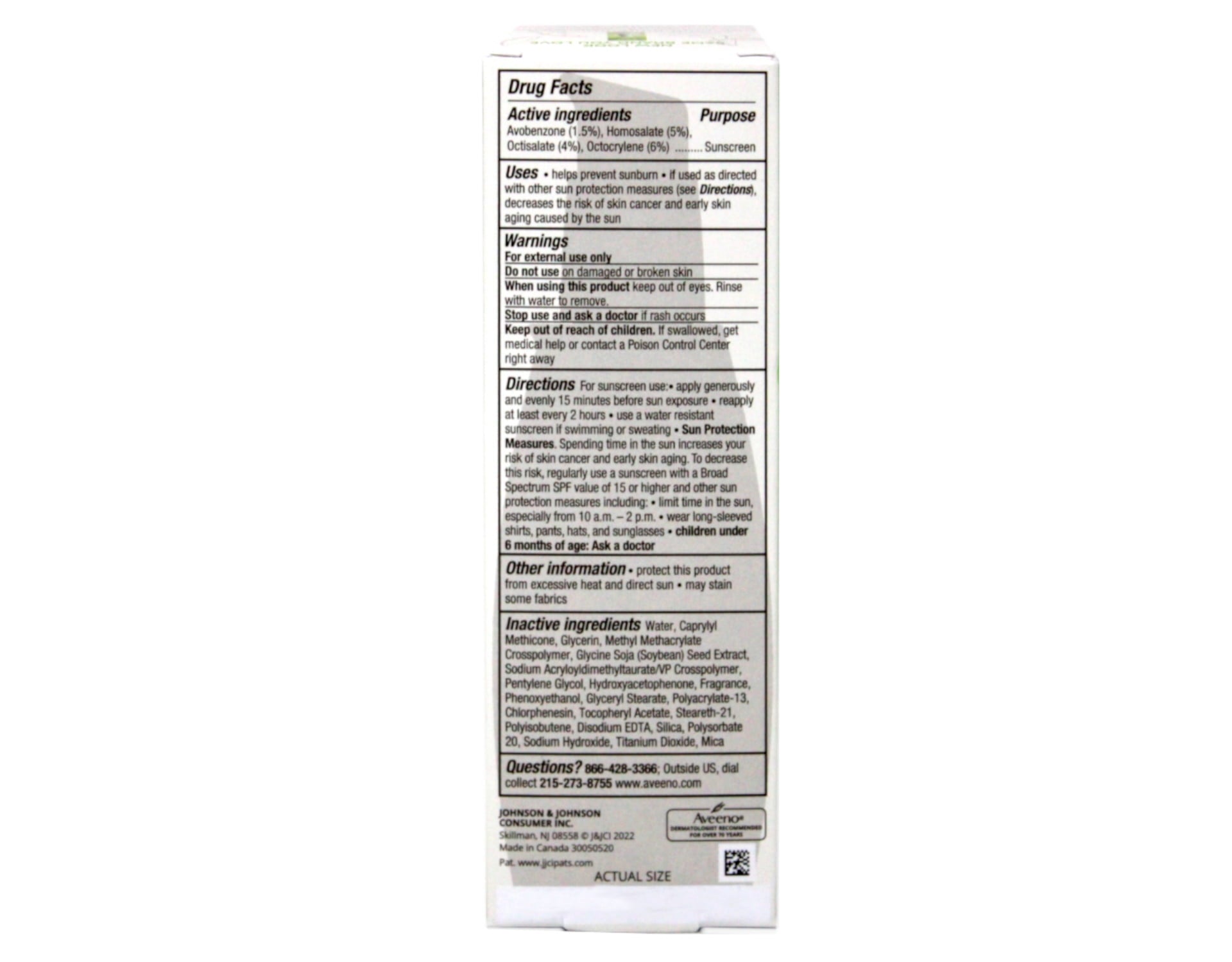 Aveeno Positively Radiant Daily Facial Moisturizer, SPF 30