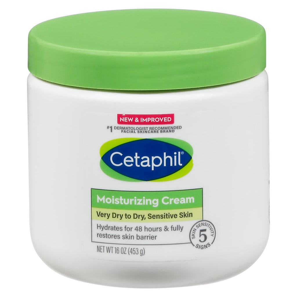 Cetaphil Moisturizing Cream Very Dry To Dry, Sensitive Skin, 16 Oz ..