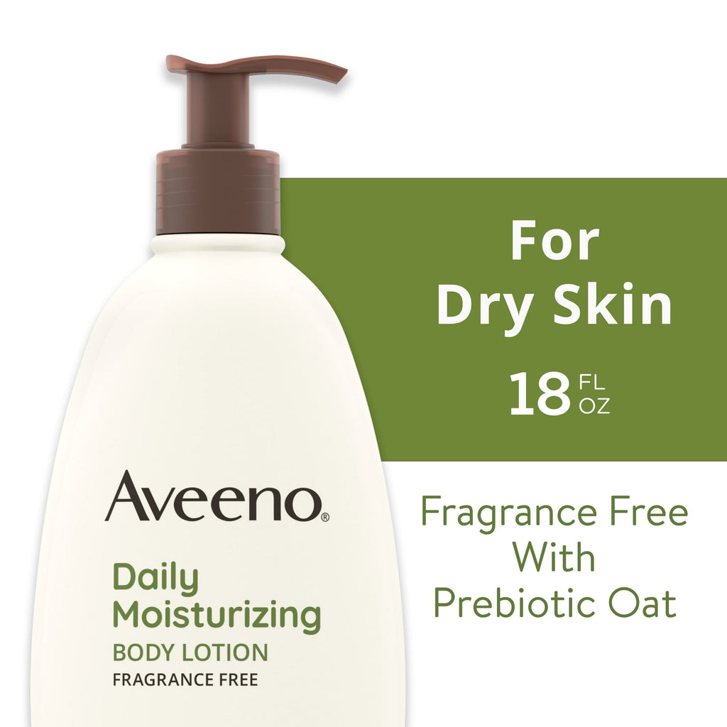 Aveeno Daily Moisture Face + Body Lotion Bundle