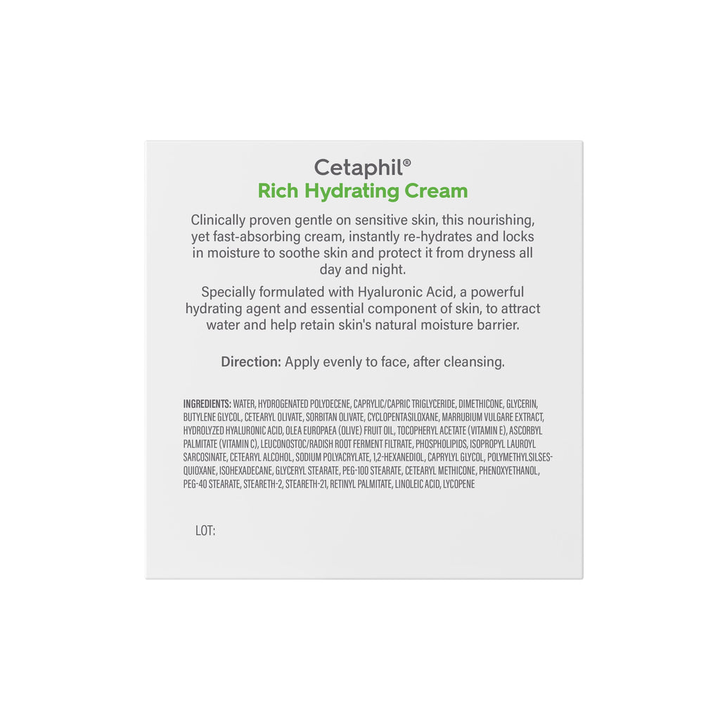 Cetaphil Rich Hydrating Night Cream - 1.7 oz (Packaging May Vary)