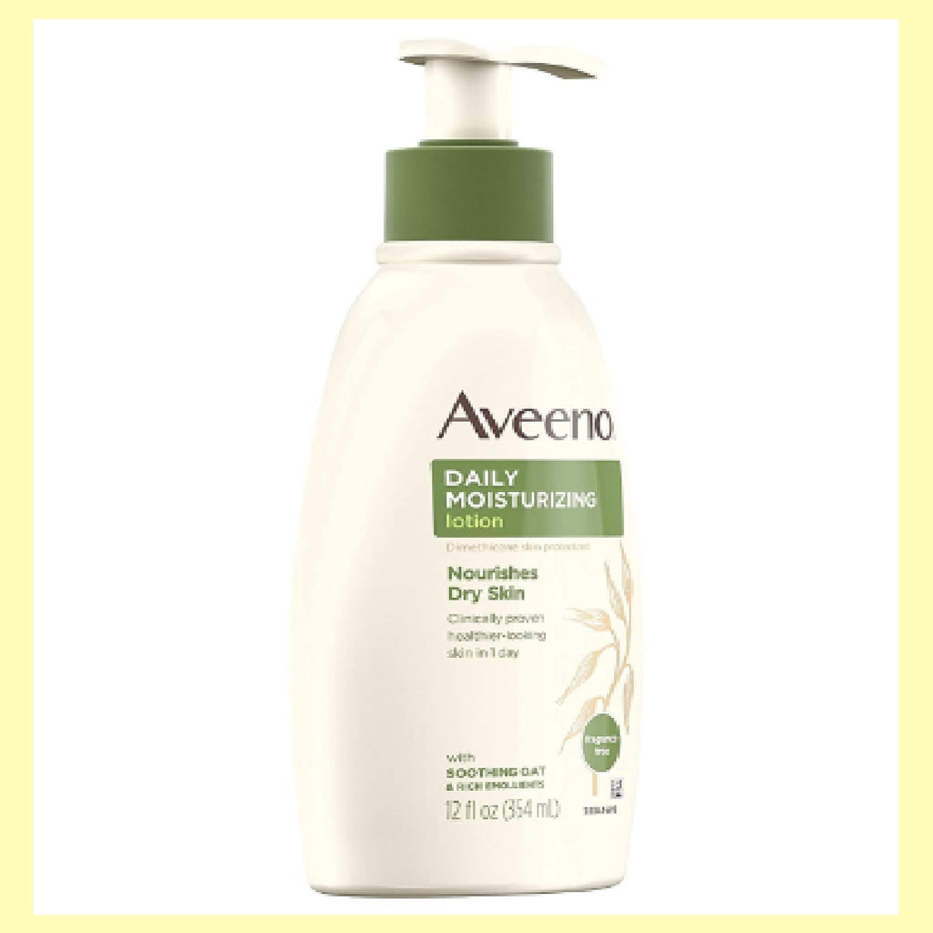 Aveeno Active Naturals Daily Moisturizing Lotion (12 oz) (Pack of 4)