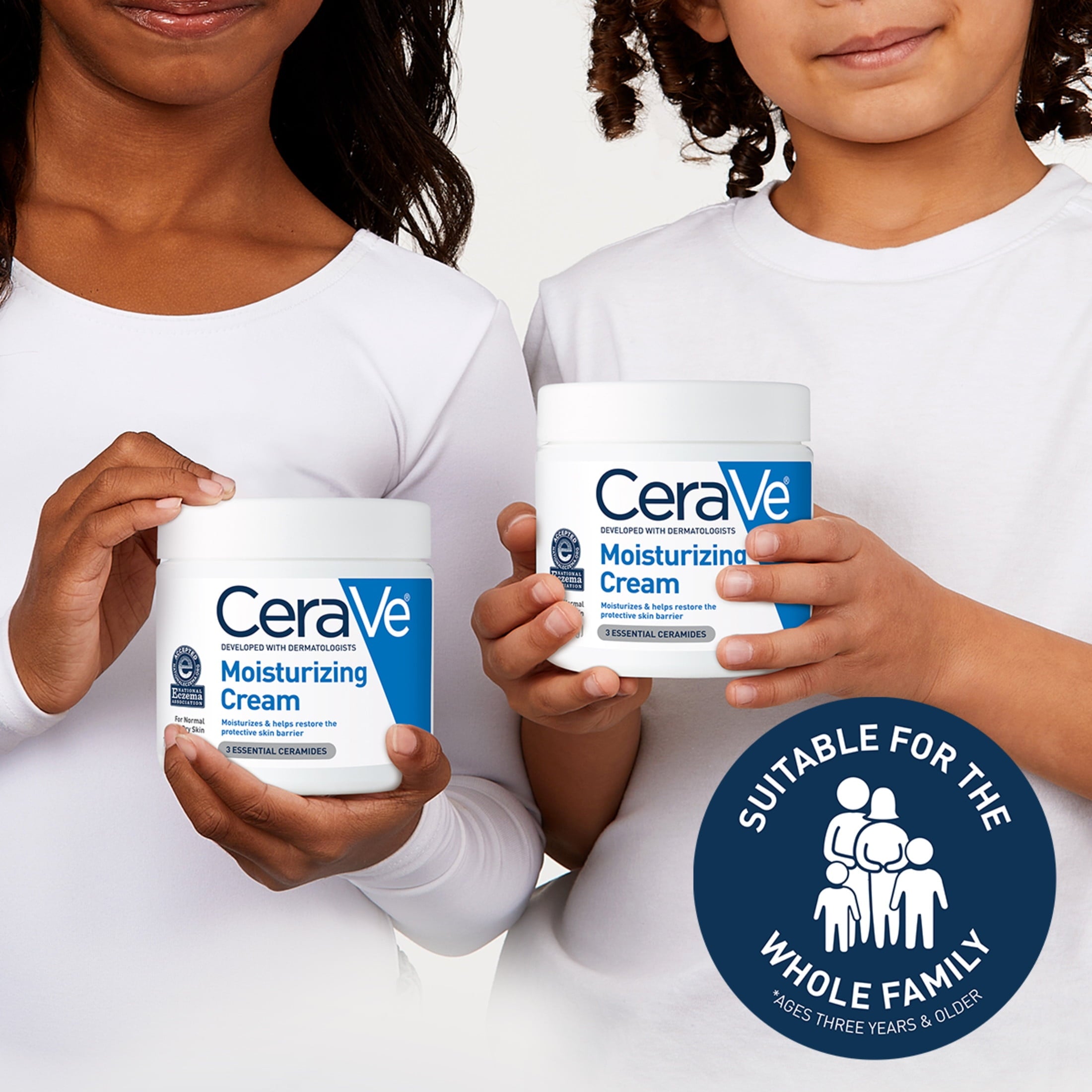 CeraVe Moisturizing Cream Face Moisturizer & Body Lotion for Normal to Very Dry Skin, 8 fl oz