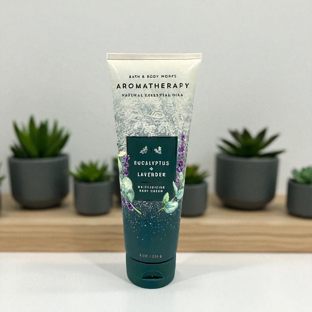 Bath and Body Works Eucalyptus + Lavender Moisturizing Body Cream (Aroma) 8 OZ / 226 G