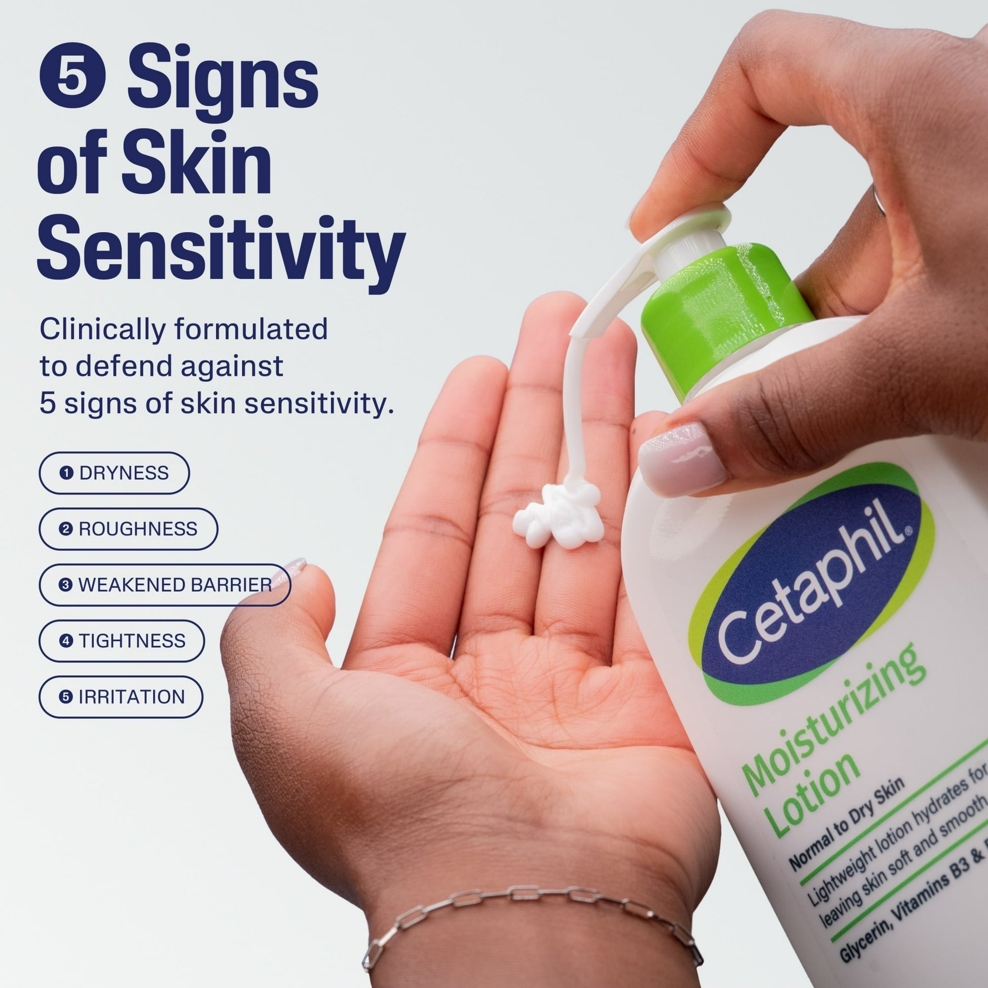 Cetaphil Fragrance-Free Moisturizing Lotion, 16 Ounce