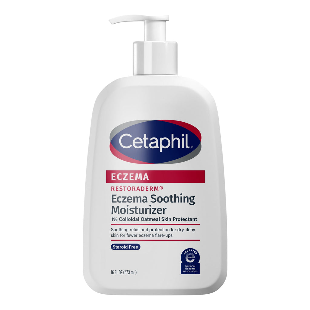 Cetaphil Eczema Restoraderm Soothing Moisturizer for Dry Itchy Skin, Unscented, 16 fl oz