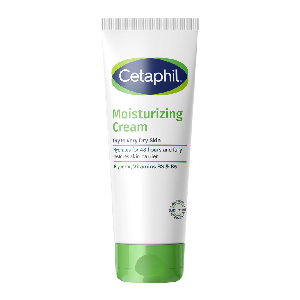 Cetaphil Travel Size Moisturizing Cream for Very Dry to Dry Skin, Unscented, 3 oz