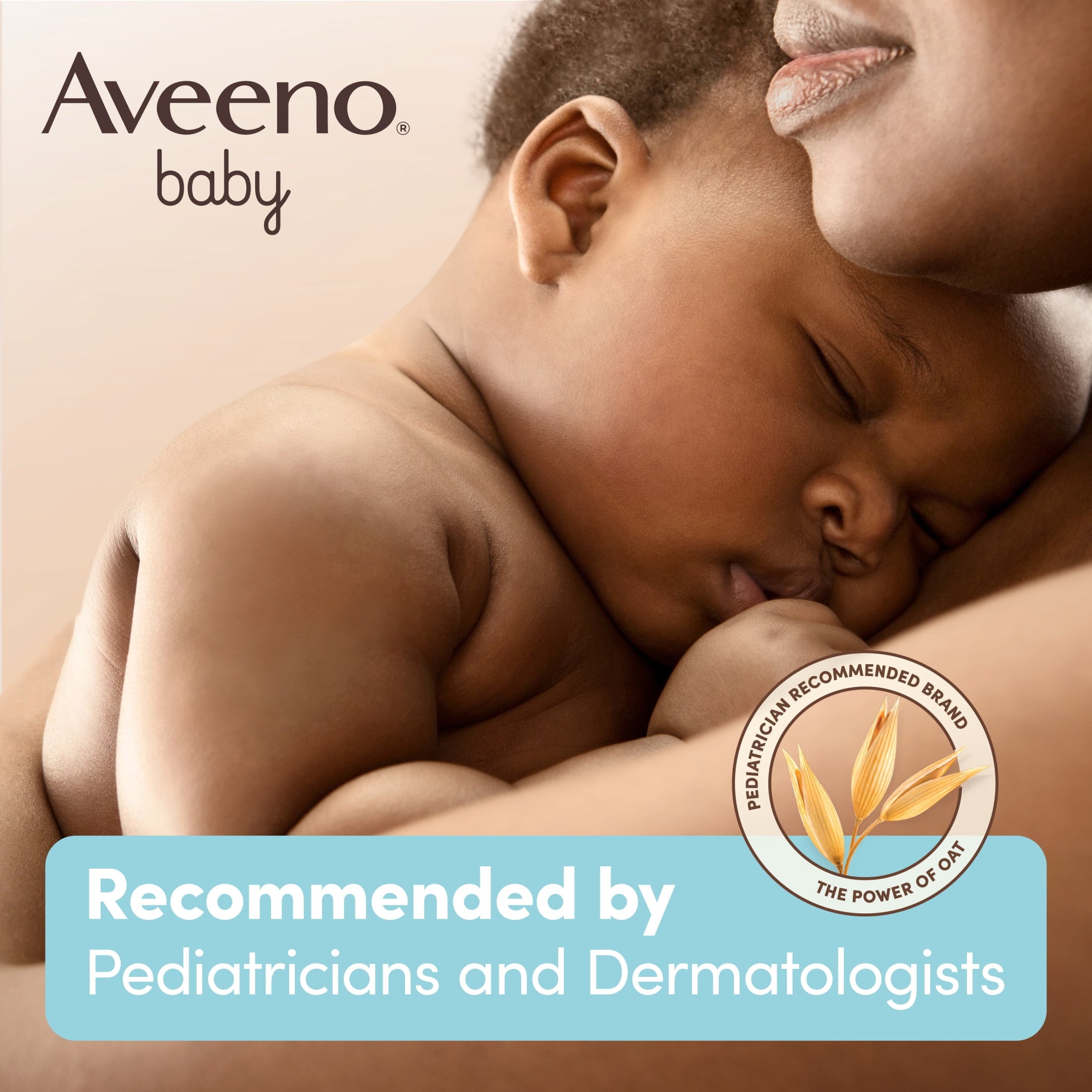 Aveeno Baby Eczema Therapy Moisturizing Cream Body Lotion with Oatmeal, 5 oz