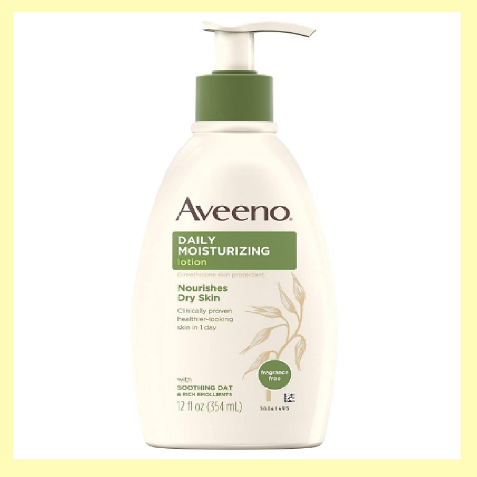 Aveeno Active Naturals Daily Moisturizing Lotion (12 oz) (Pack of 4)