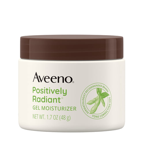(2 pack) Aveeno Positively Radiant Brightening Gel Face Moisturizer, 1.7 oz