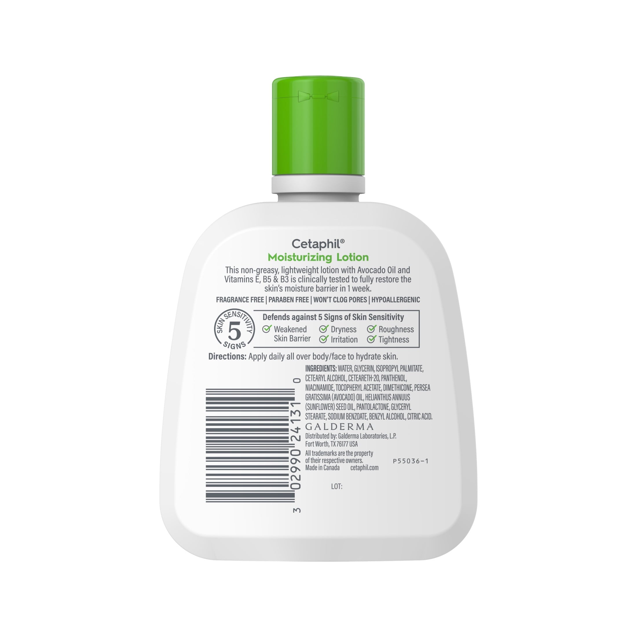 (2 pack) Cetaphil Moisturizing Lotion Hydrating Lotion for All Skin Types, Sensitive Skin, 4 oz