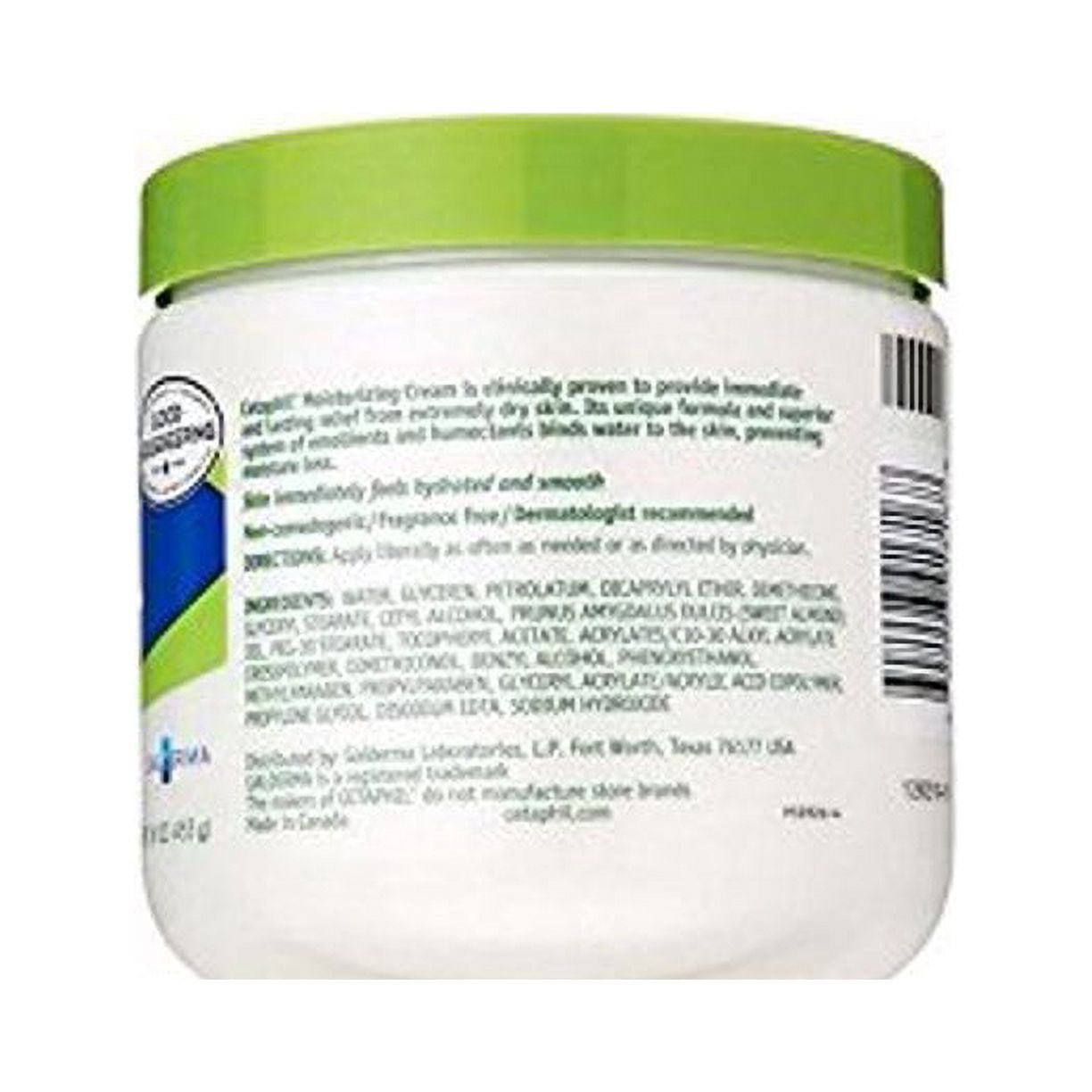 Cetaphil Moisturizing Cream for Very Dry/Sensitive Skin Fragrance Free 16 oz