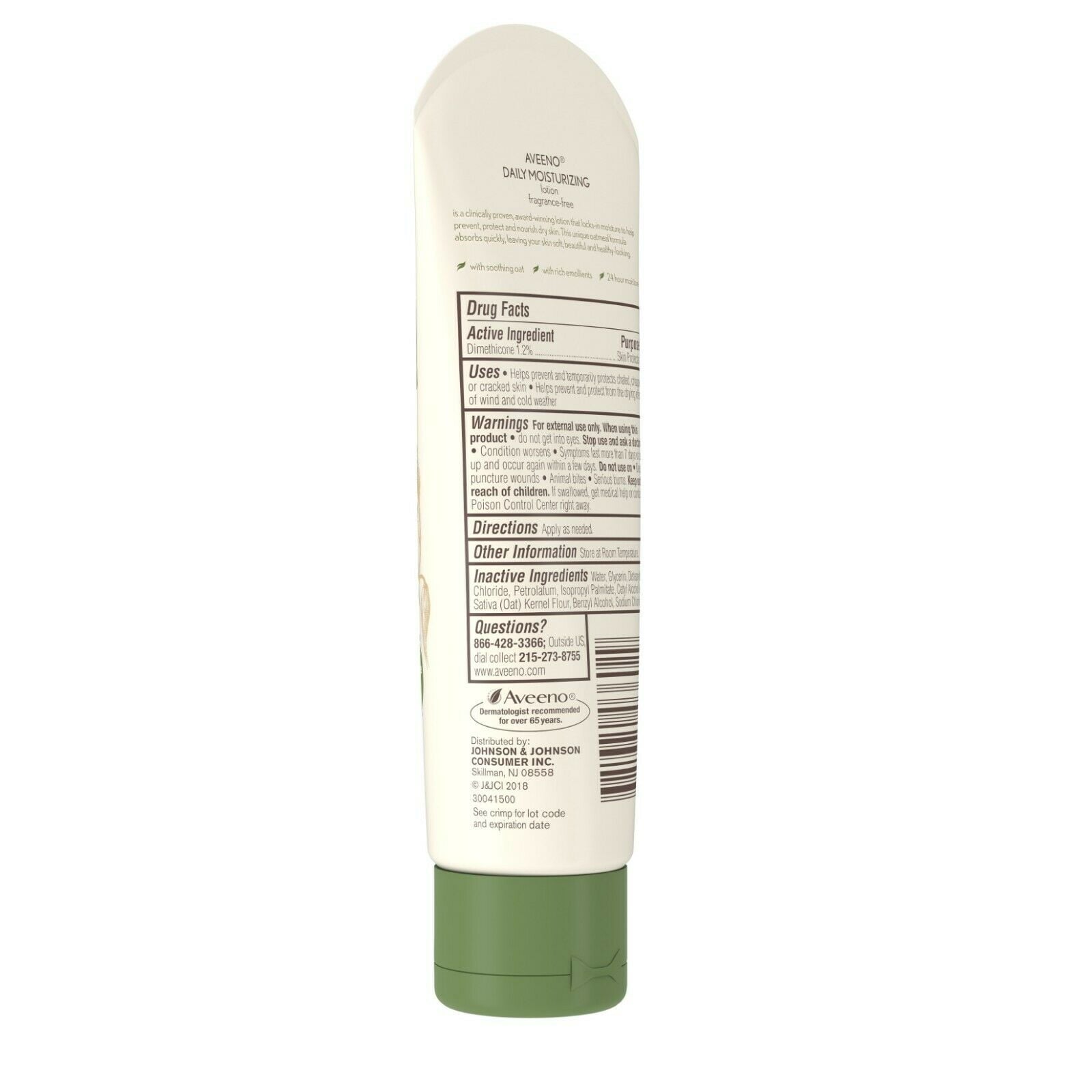 AVEENO Active Naturals Daily Moisturizing Lotion 2.50 oz (Pack of 6)