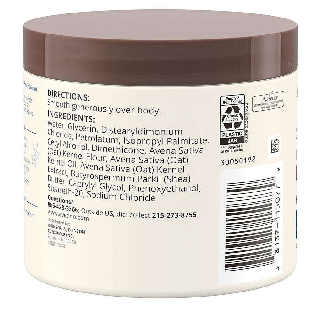 Aveeno Skin Relief Moisturizing Cream Extra-Dry Skin, 11 oz, 3 Pack