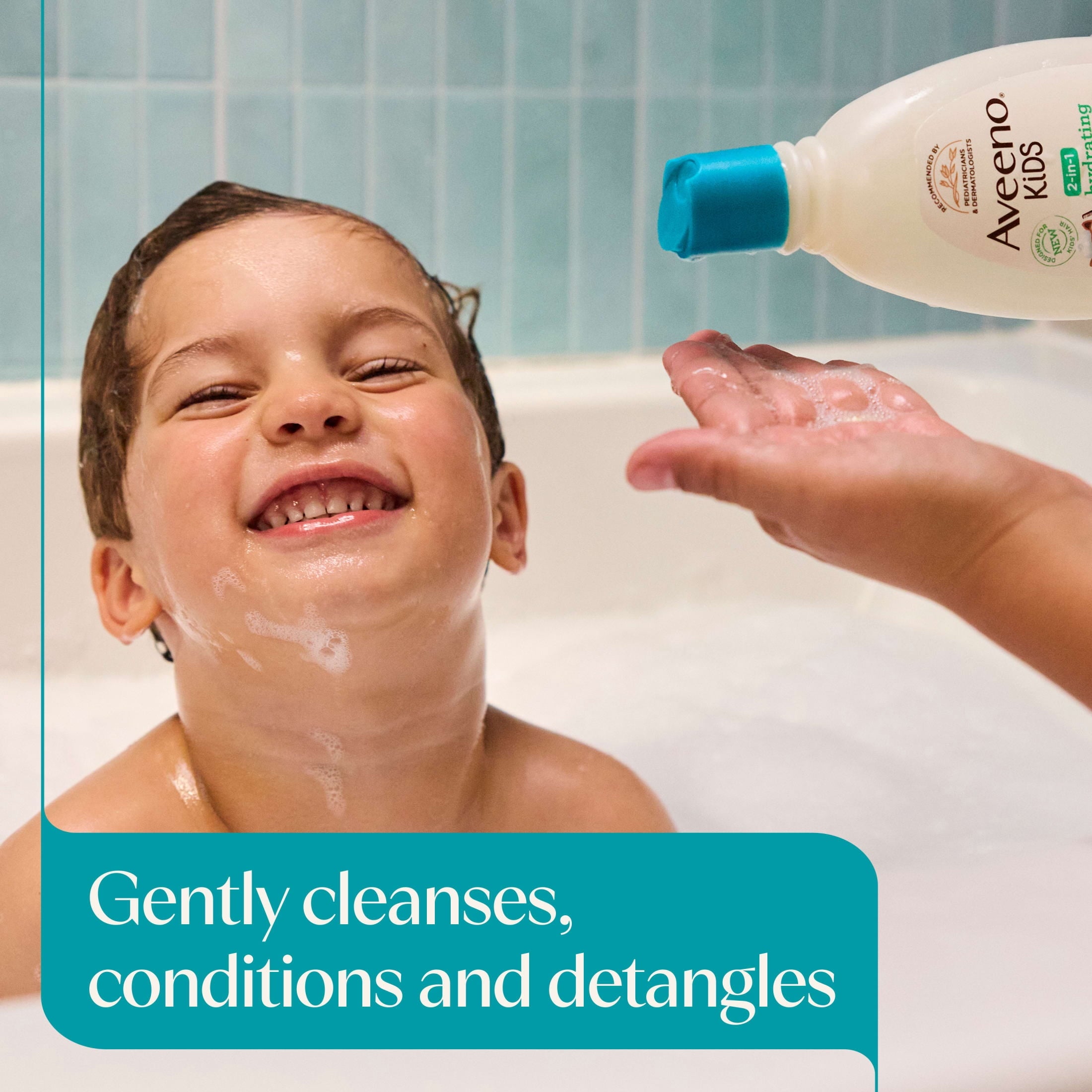 Aveeno Kids 2-in-1 Shampoo & Conditioner, 12 Fl oz